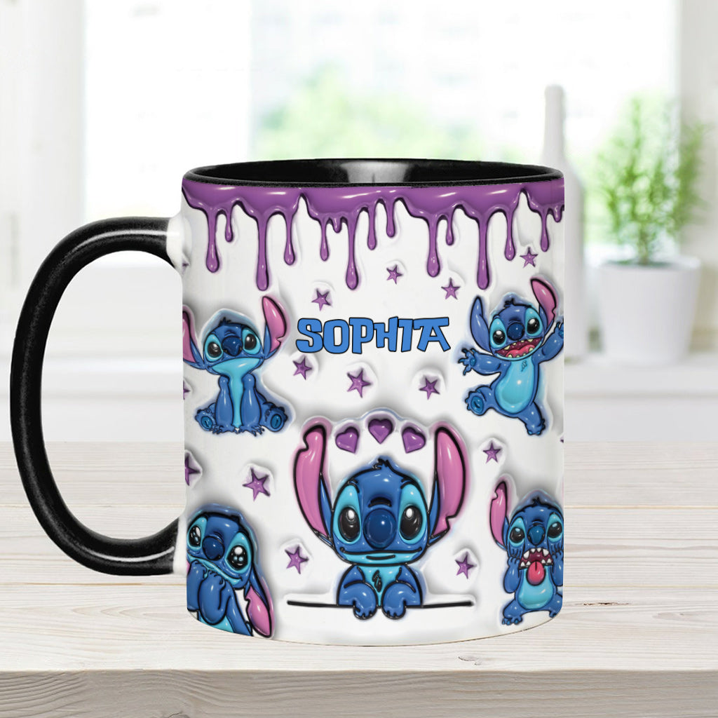 Personalized Ohana Accent Mug Custom Name Gift for Family