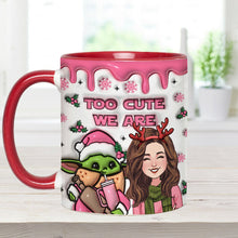 Load image into Gallery viewer, Personalized Cute Accent Mug Custom Name Gift for Mom
