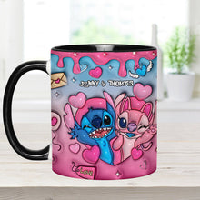 Load image into Gallery viewer, Personalized Ohana Accent Mug Custom Names Gift for Couples
