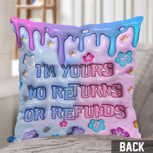 Load image into Gallery viewer, Personalized Ohana Throw Pillow Custom Names Gift for Couples
