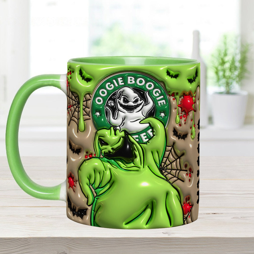 Personalized Grinch Accent Mug Custom Name Unique Christmas Gift