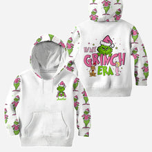 Load image into Gallery viewer, Personalized Grinch Era Christmas Hoodie and Leggings Set
