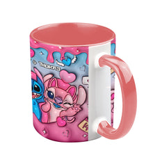 Load image into Gallery viewer, Personalized Ohana Accent Mug Custom Names Gift for Couples
