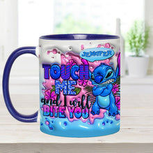 Load image into Gallery viewer, Personalized Ohana Accent Mug Custom Name Unique Gift

