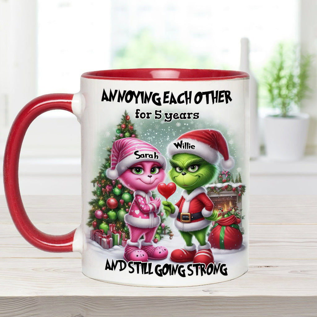 Personalized Accent Mug Annoying Each Other Gift for Couple Christmas