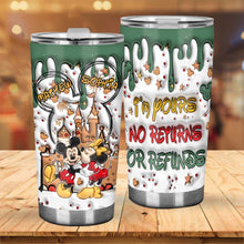 Load image into Gallery viewer, Personalized Mouse Tumbler Custom Name Gift for Couples
