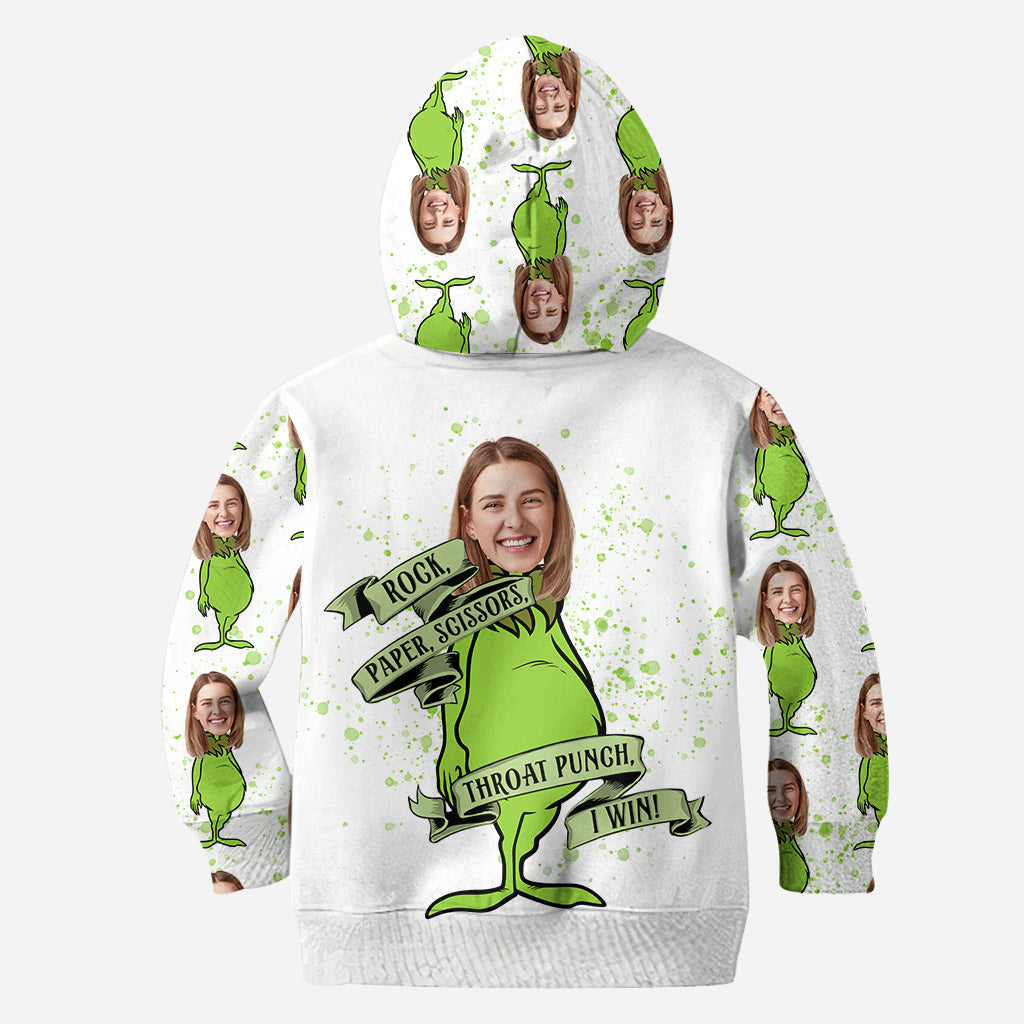 Personalized Grinch Hoodie & Leggings Set Custom Name Gift for Christmas
