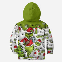 Load image into Gallery viewer, Personalized Grinch Hoodie and Leggings Set Christmas Gift
