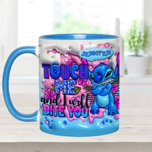 Load image into Gallery viewer, Personalized Ohana Accent Mug Custom Name Unique Gift
