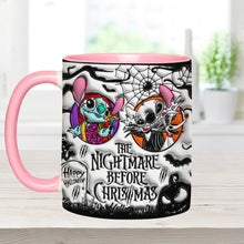 Load image into Gallery viewer, Personalized Nightmare Before Christmas Accent Mug for Gifts
