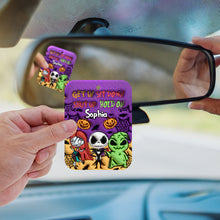Load image into Gallery viewer, Personalized Halloween Air Freshener Custom Name Gift
