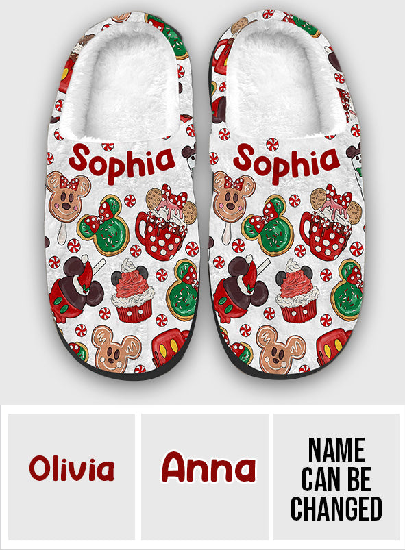 Personalized Cozy Slippers with Custom Design for Kids and Adults