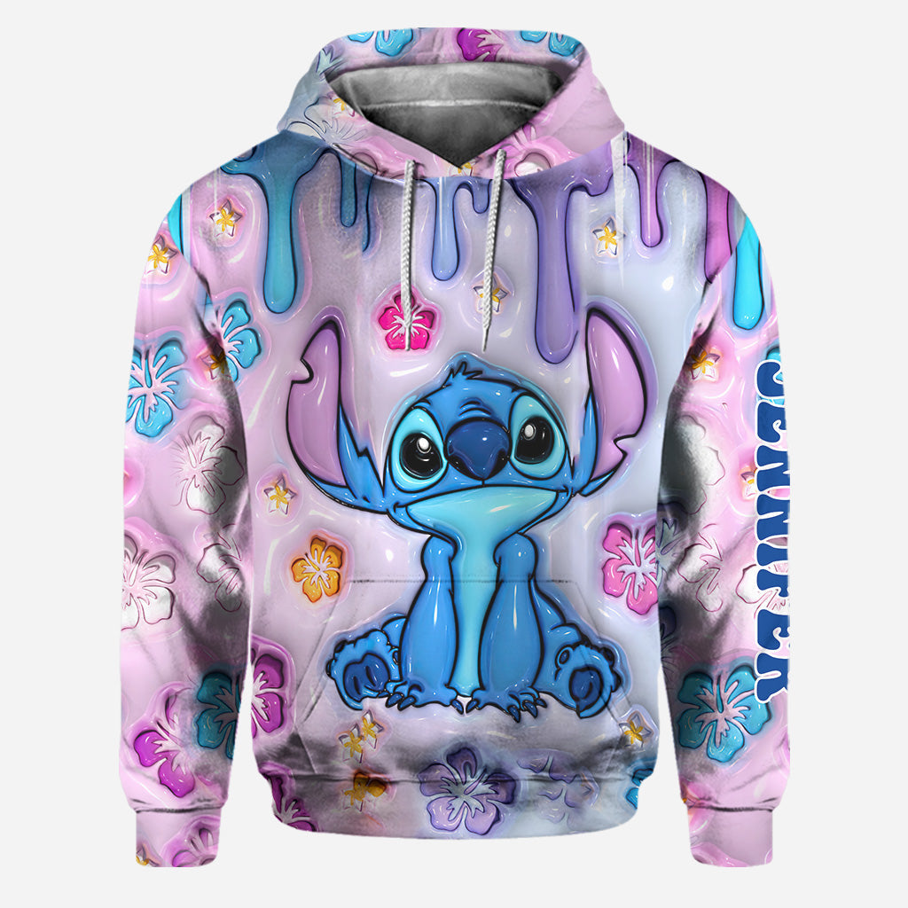 Personalized Ohana Hoodie & Leggings Set Custom Gift for Family