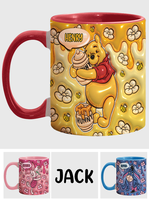Personalized Mouse Accent Mug Custom Name Gift for Kids