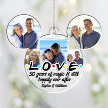 Load image into Gallery viewer, Personalized Mouse Ears Ornament Custom Name for Christmas Gift
