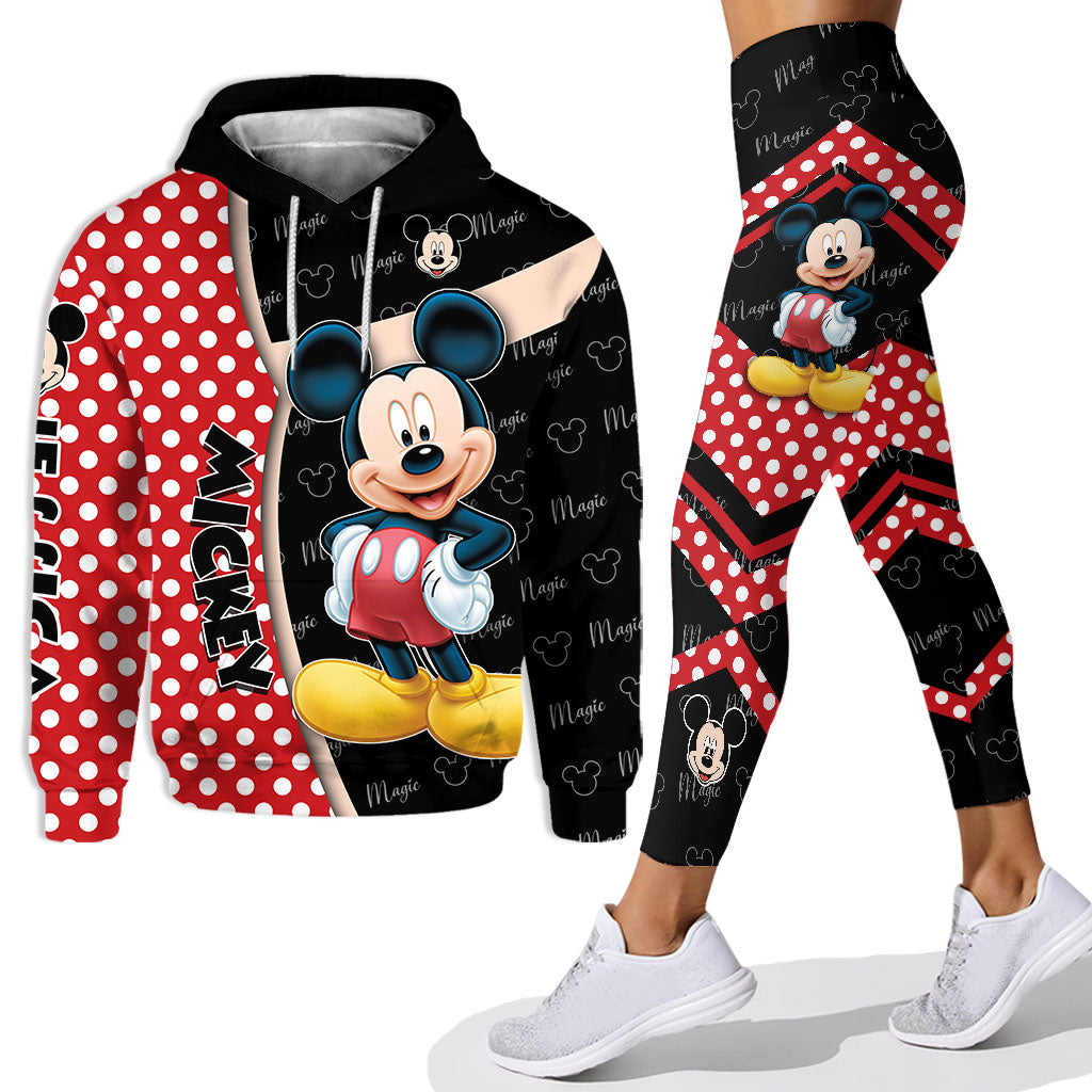 Personalized Mickey Mouse Hoodie and Leggings Gift for Kids