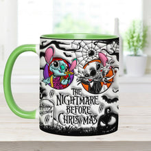 Load image into Gallery viewer, Personalized Nightmare Before Christmas Accent Mug for Gifts
