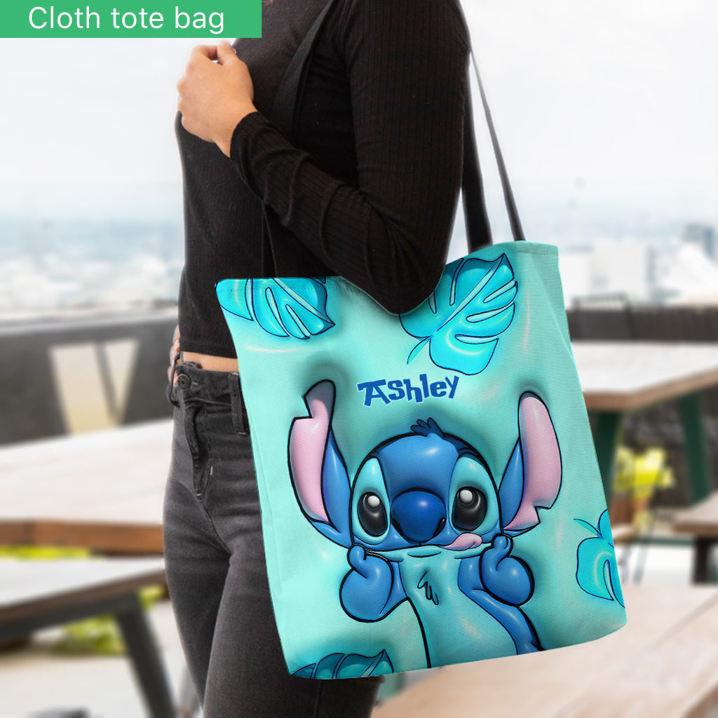Personalized Ohana Tote Bag Custom Name Unique Gift