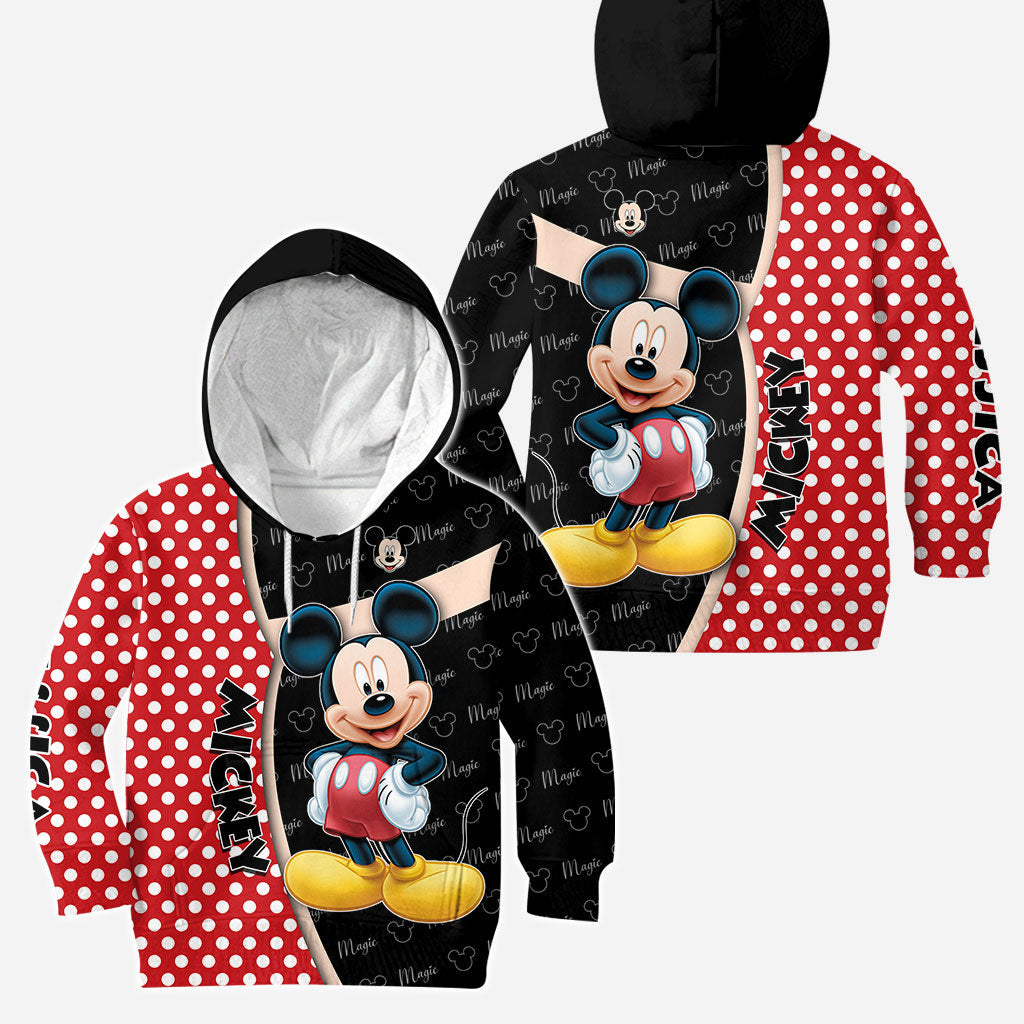 Personalized Mickey Mouse Hoodie and Leggings Gift for Kids