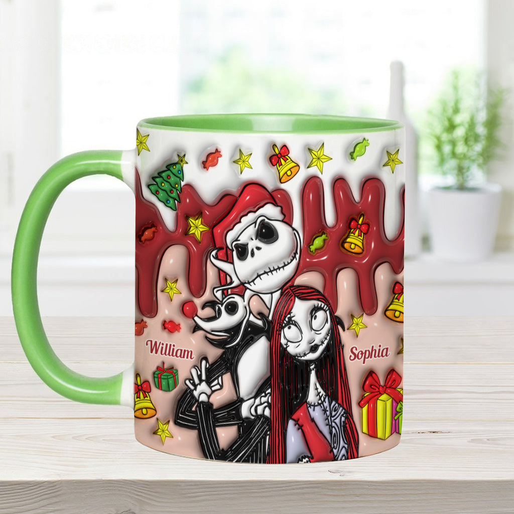Personalized Nightmare Mug Custom Name Couples Gift Halloween Christmas