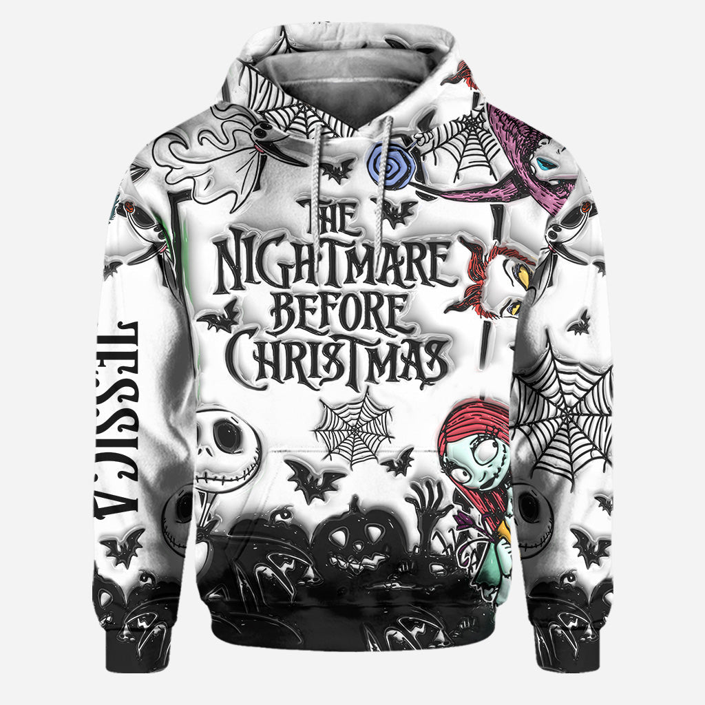 Personalized Nightmare Before Christmas Hoodie & Leggings Set