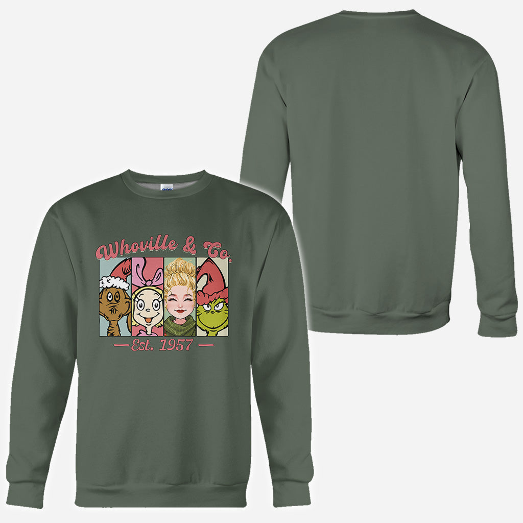 Personalized Whoville & Co. Christmas All Over Shirt Gift