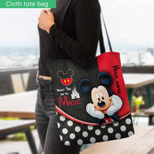 Load image into Gallery viewer, Personalized Mickey Mouse Tote Bag Custom Name Gift for Mom
