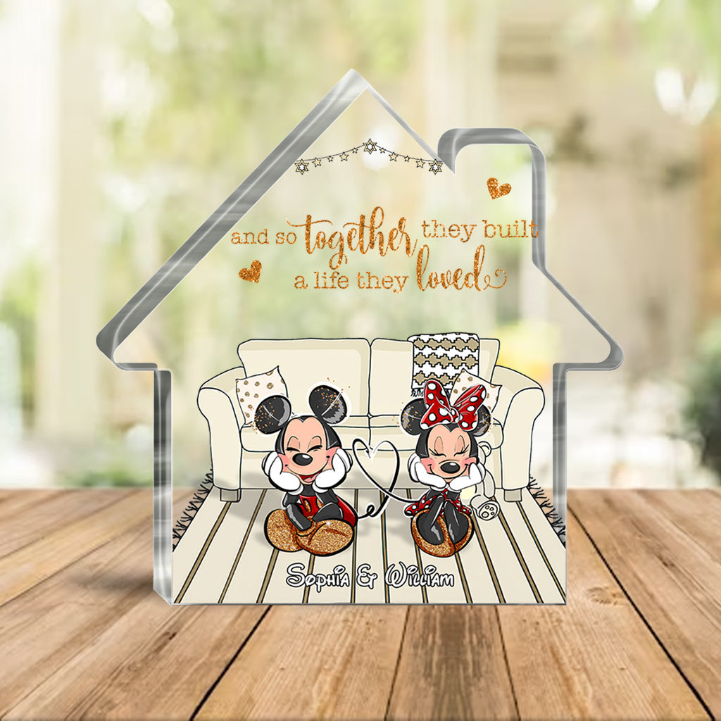 Personalized Acrylic Plaque Custom Name Love Quote Gift