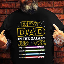 Load image into Gallery viewer, Personalized Father's Day T-shirt &amp; Hoodie Best Dad Gift
