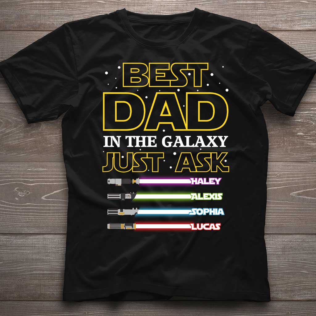 Personalized Father's Day T-shirt & Hoodie Best Dad Gift