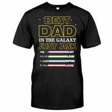 Load image into Gallery viewer, Personalized Father's Day T-shirt &amp; Hoodie Best Dad Gift
