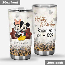 Load image into Gallery viewer, Personalized Mickey Mouse Tumbler Custom Couple Gift Stainless Steel
