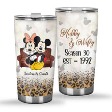 Load image into Gallery viewer, Personalized Mickey Mouse Tumbler Custom Couple Gift Stainless Steel
