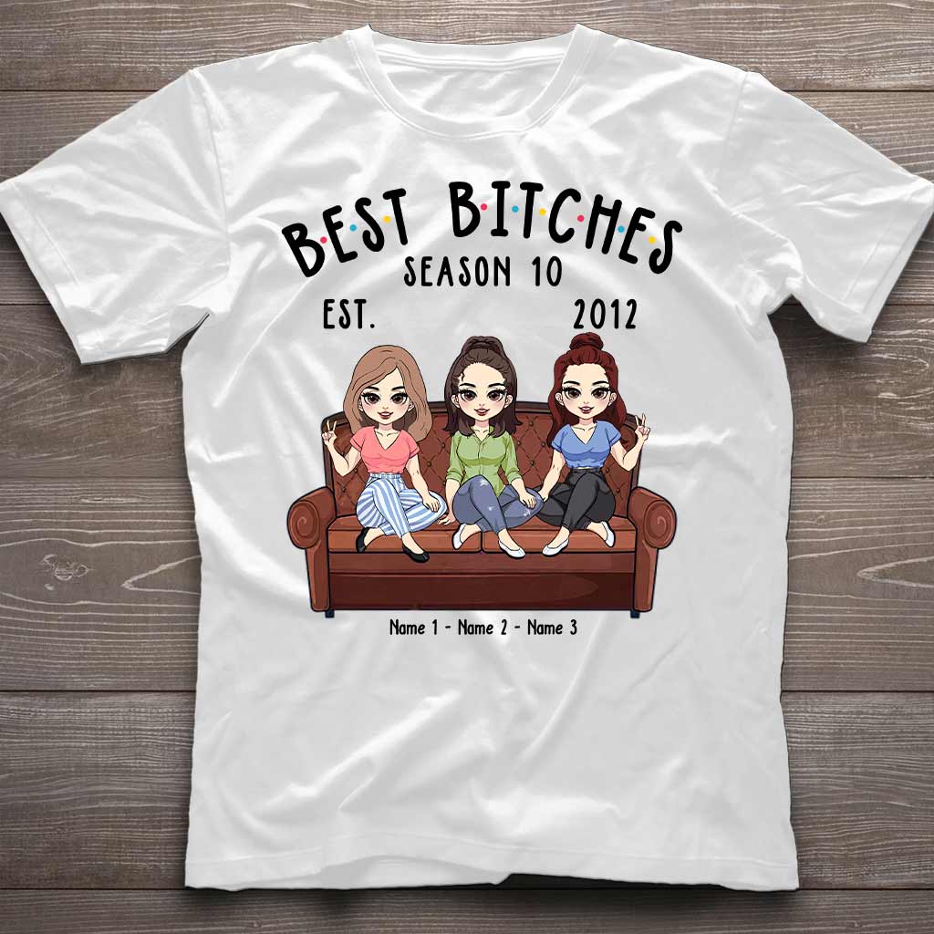Personalized Bestie T-shirt and Hoodie Gift for Friends
