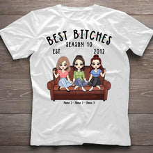 Load image into Gallery viewer, Personalized Bestie T-shirt and Hoodie Gift for Friends

