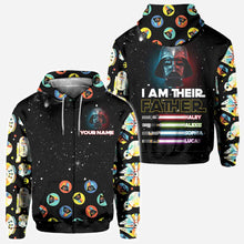 Load image into Gallery viewer, Personalized 'I Am Their Father' All Over Hoodie Unique Gift for Dad
