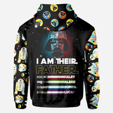 Load image into Gallery viewer, Personalized 'I Am Their Father' All Over Hoodie Unique Gift for Dad
