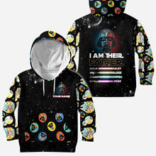 Load image into Gallery viewer, Personalized 'I Am Their Father' All Over Hoodie Unique Gift for Dad
