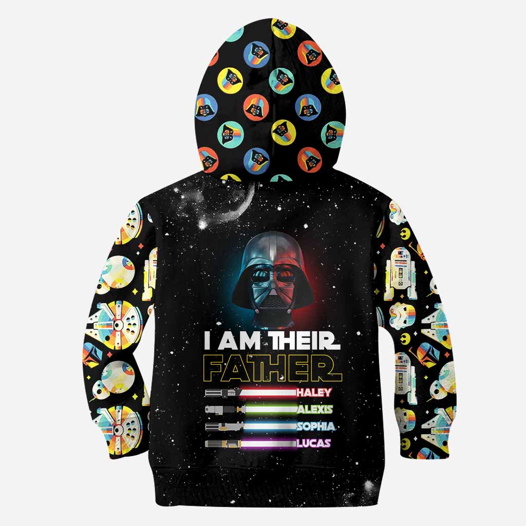 Personalized 'I Am Their Father' All Over Hoodie Unique Gift for Dad