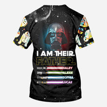 Load image into Gallery viewer, Personalized 'I Am Their Father' All Over Hoodie Unique Gift for Dad
