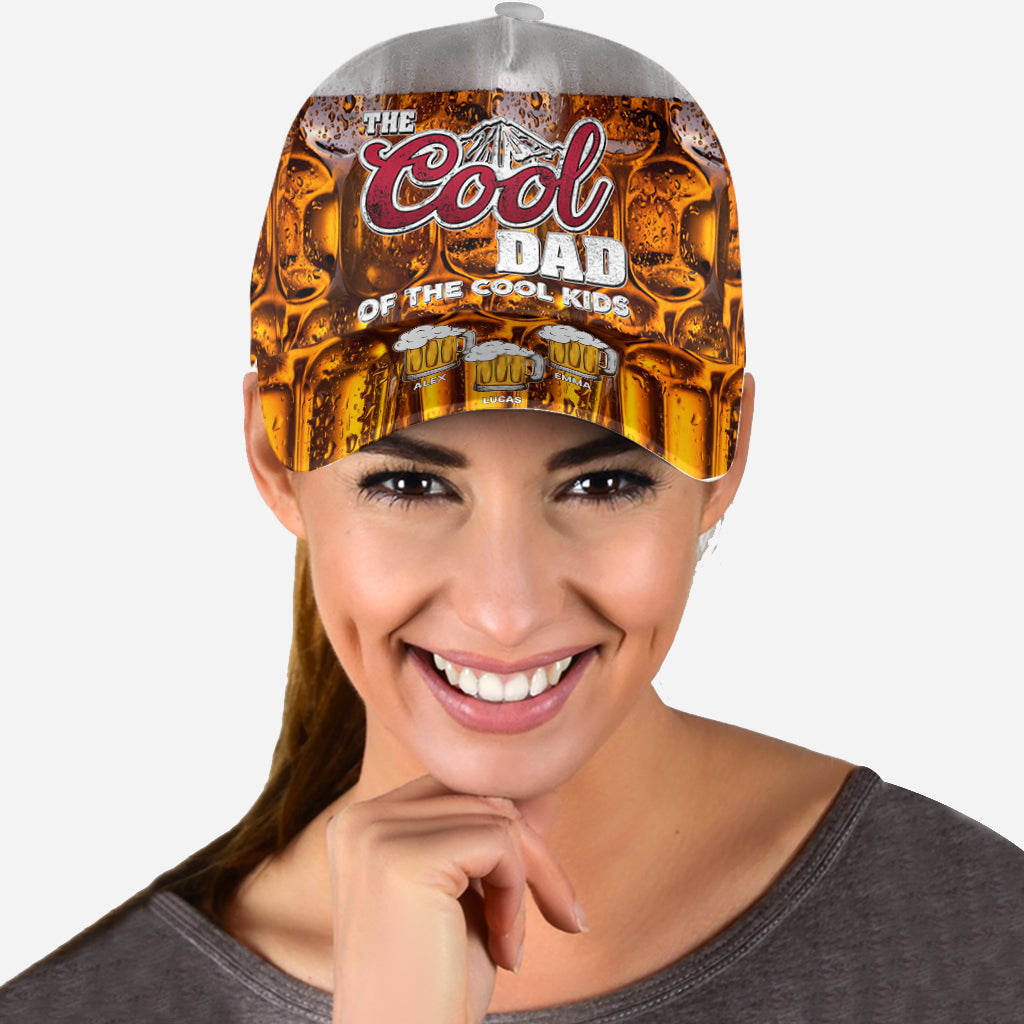 Personalized Cool Dad Classic Cap Custom Name Gift for Dad