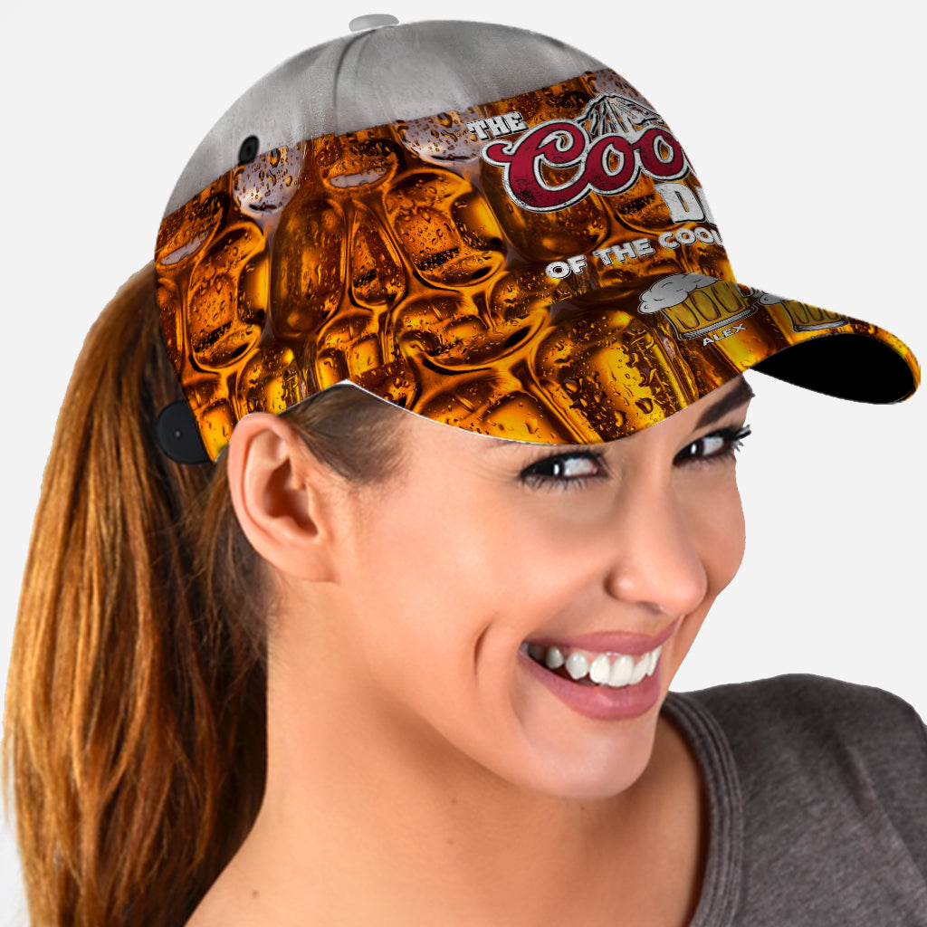 Personalized Cool Dad Classic Cap Custom Name Gift for Dad