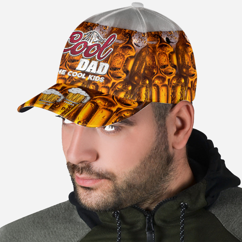 Personalized Cool Dad Classic Cap Custom Name Gift for Dad