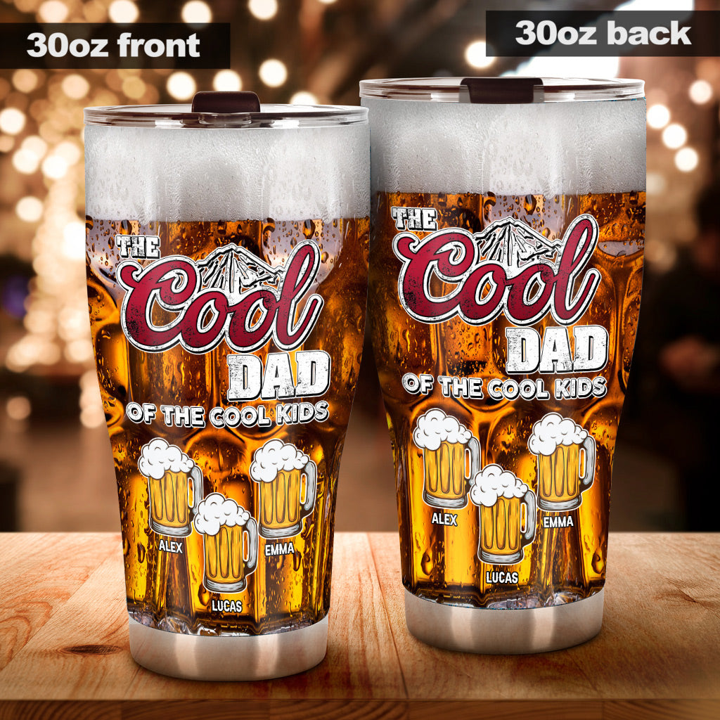 Personalized Tumbler for Dad Custom Drinkware Gift