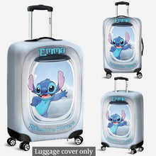 Load image into Gallery viewer, Personalized Ohana Luggage Cover for Kids Custom Name Travel Gift
