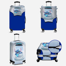 Load image into Gallery viewer, Personalized Ohana Luggage Cover for Kids Custom Name Travel Gift
