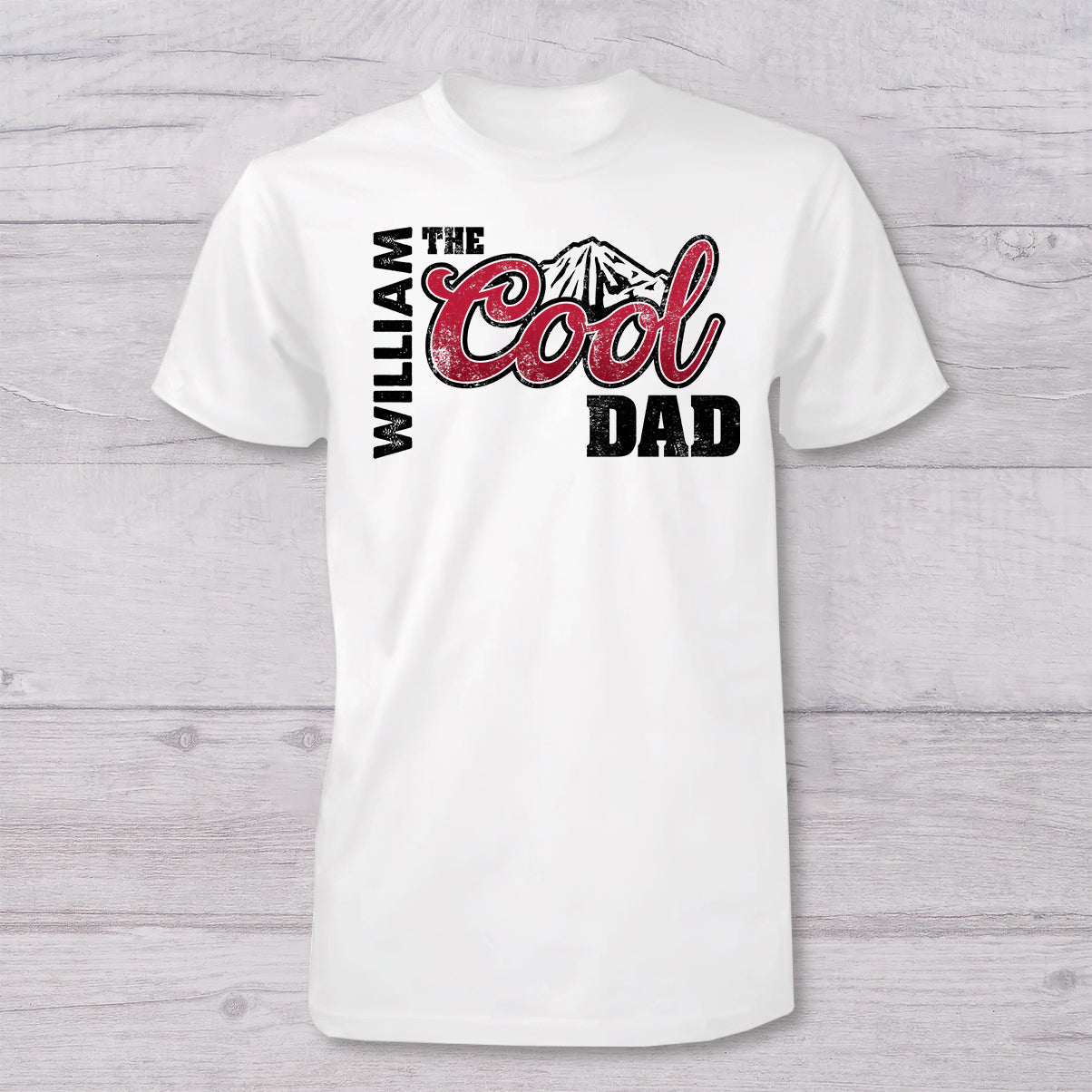 Personalized Cool Dad & Baby Onesie Set Custom Gift for Father
