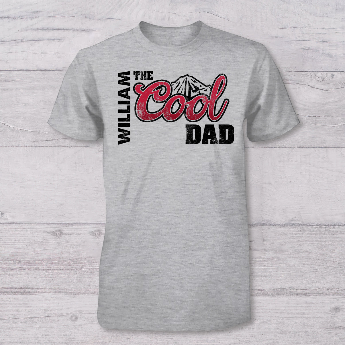 Personalized Cool Dad & Baby Onesie Set Custom Gift for Father