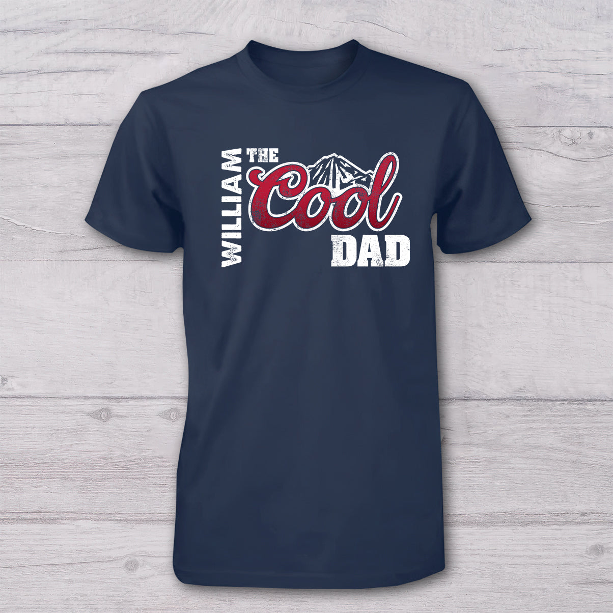 Personalized Cool Dad & Baby Onesie Set Custom Gift for Father
