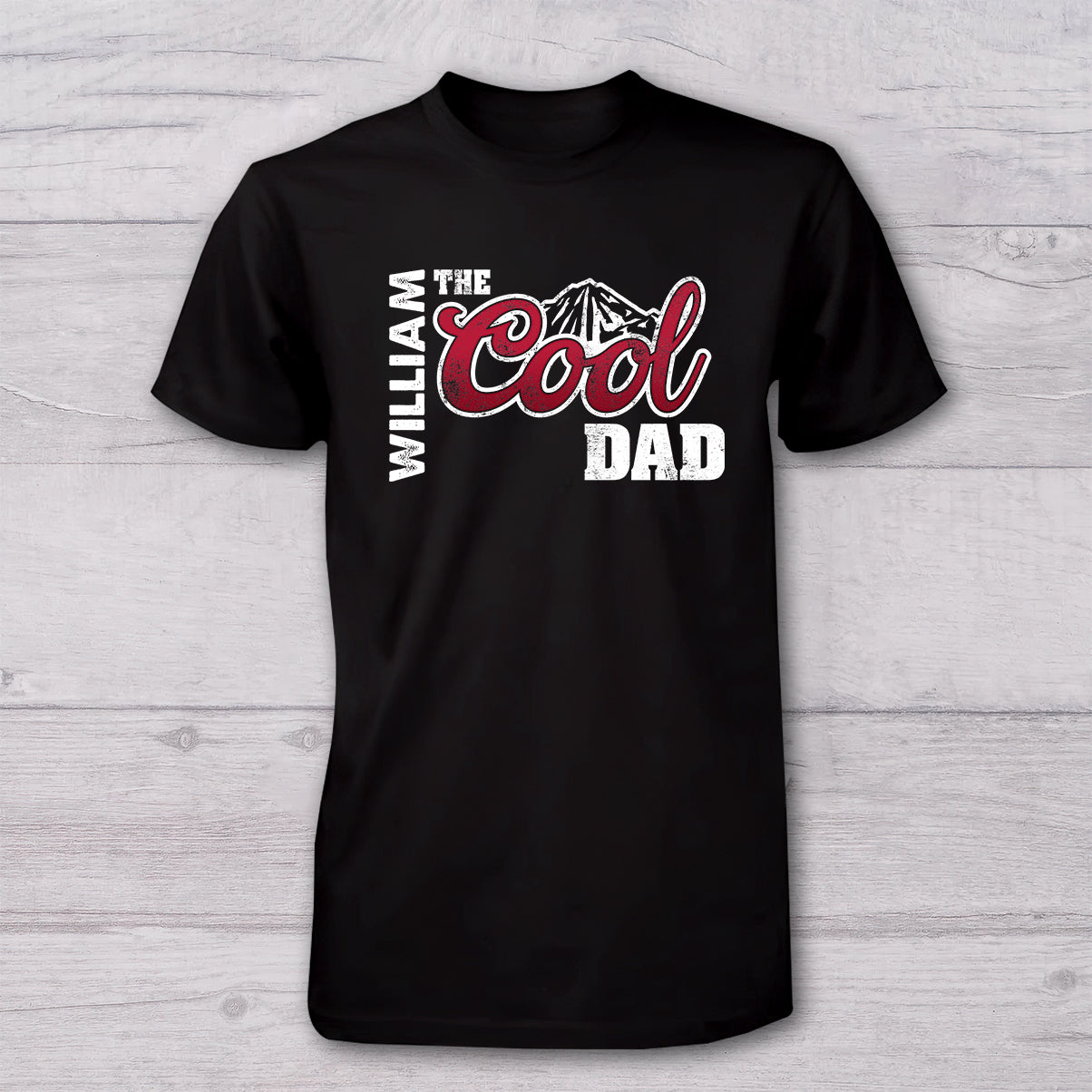 Personalized Cool Dad & Baby Onesie Set Custom Gift for Father
